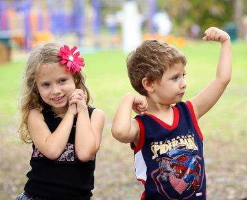 boys and girls gender definition starts early